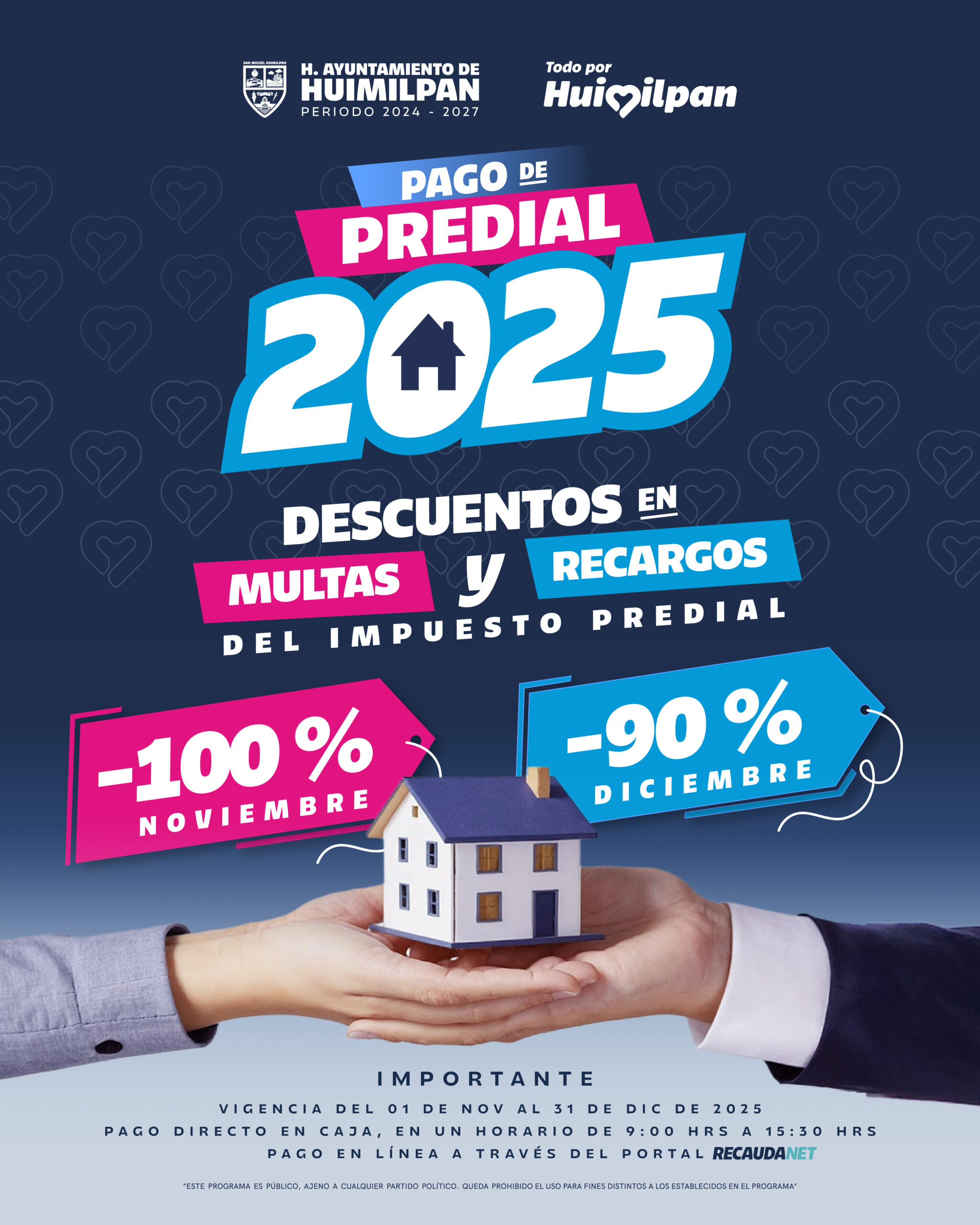 Huimilpan invita a aprovechar los descuentos del Predial 2025 ...