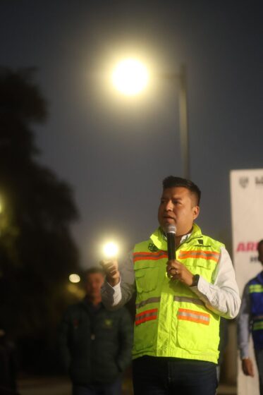 Entrega de obras en la Cabecera Municipal de Huimilpan