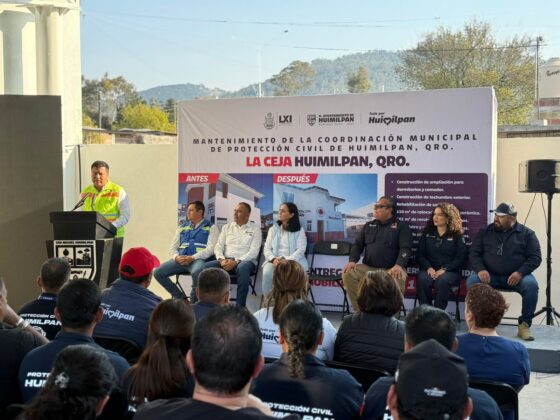 Fortalece Jairo Morales Protección Civil en Huimilpan