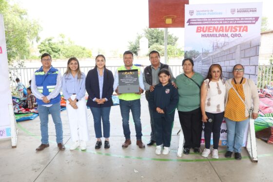 Jairo Morales fortalece infraestructura educativa en Buenavista